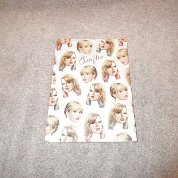 NEW Central 23 SWIFTIE Fan Journal NOTEBOOK Song Writing DIARY Many Faces LINED - Picture 2 of 9